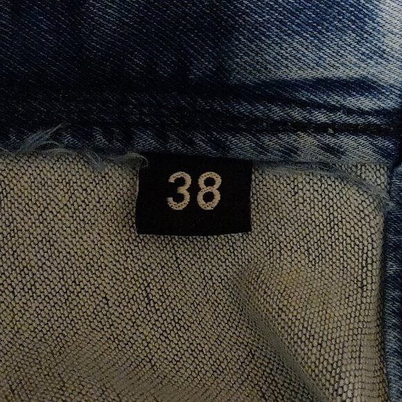 TMU Timeless Straight Fit Light Wash Jeans Made In India Men SIZE 38 - Picture 7 of 8